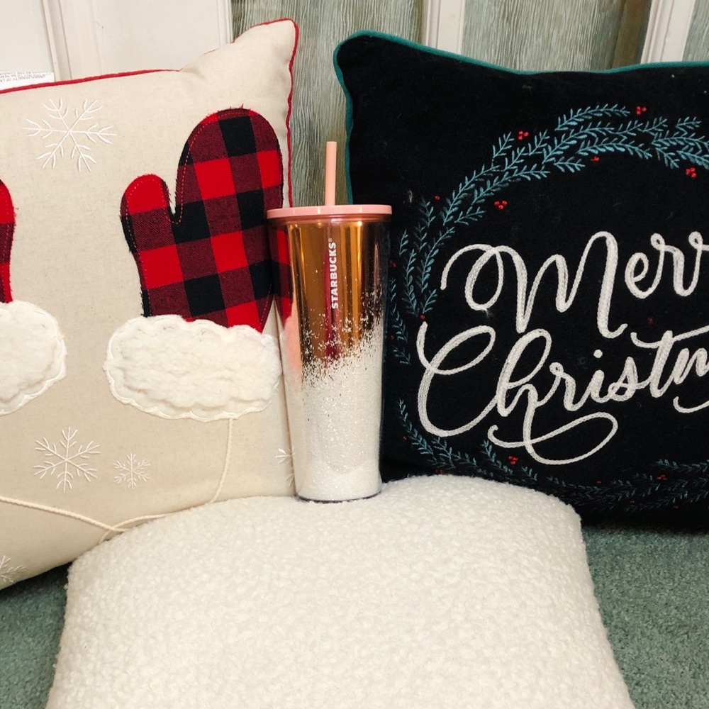 Starbucks Tumbler Holiday Glitter Rose Gold 2019 - Picture 5 of 5